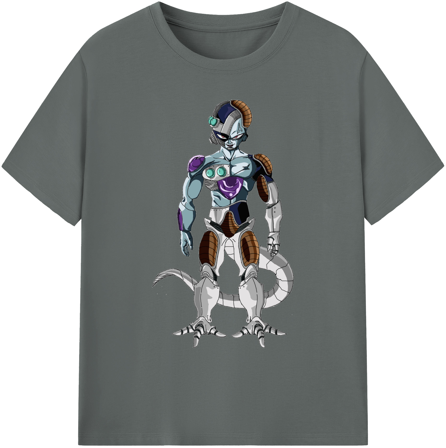 （画像用） ドラゴンボール クウラ DRAGON BALL Cooler Coora 綿100％ メンズ半袖Tシャツ｜肌触りやわらか＆通気性
